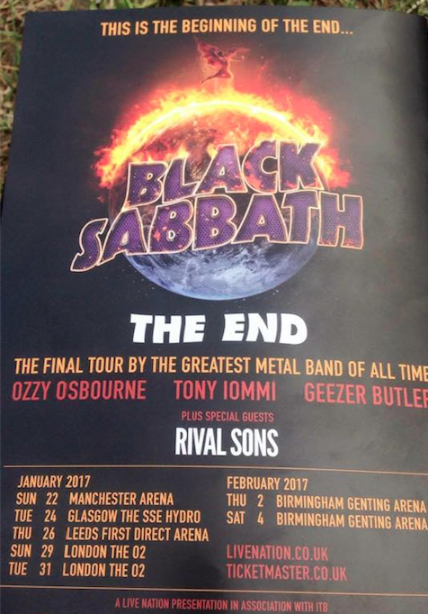 BREAKING NEWS: Black Sabbath Flyer from Download Festival Confirms